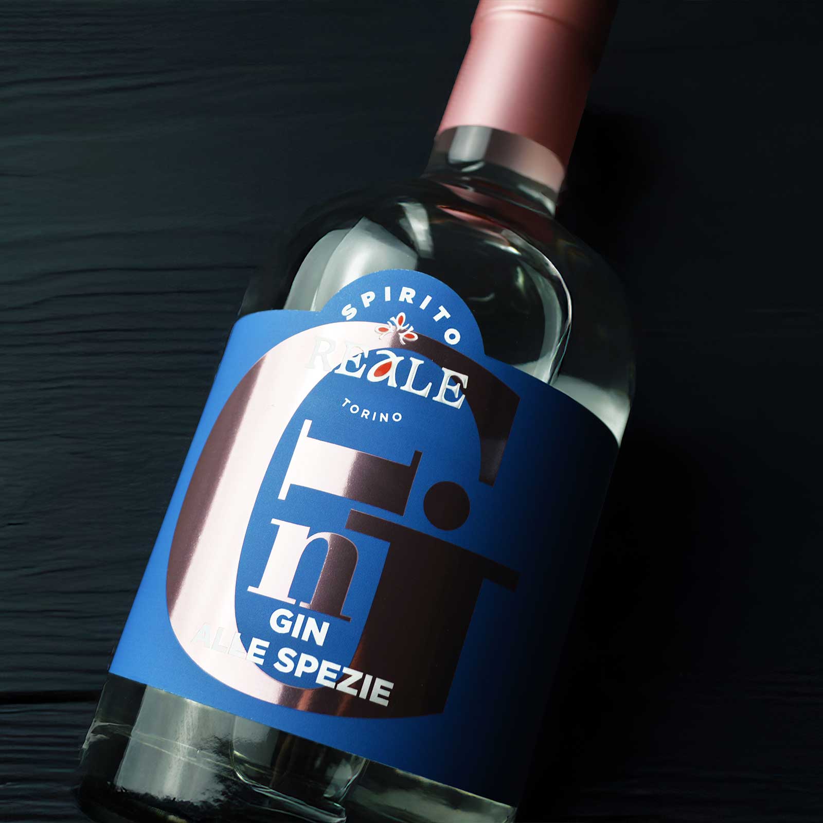 etichetta gin spirito reale torino
