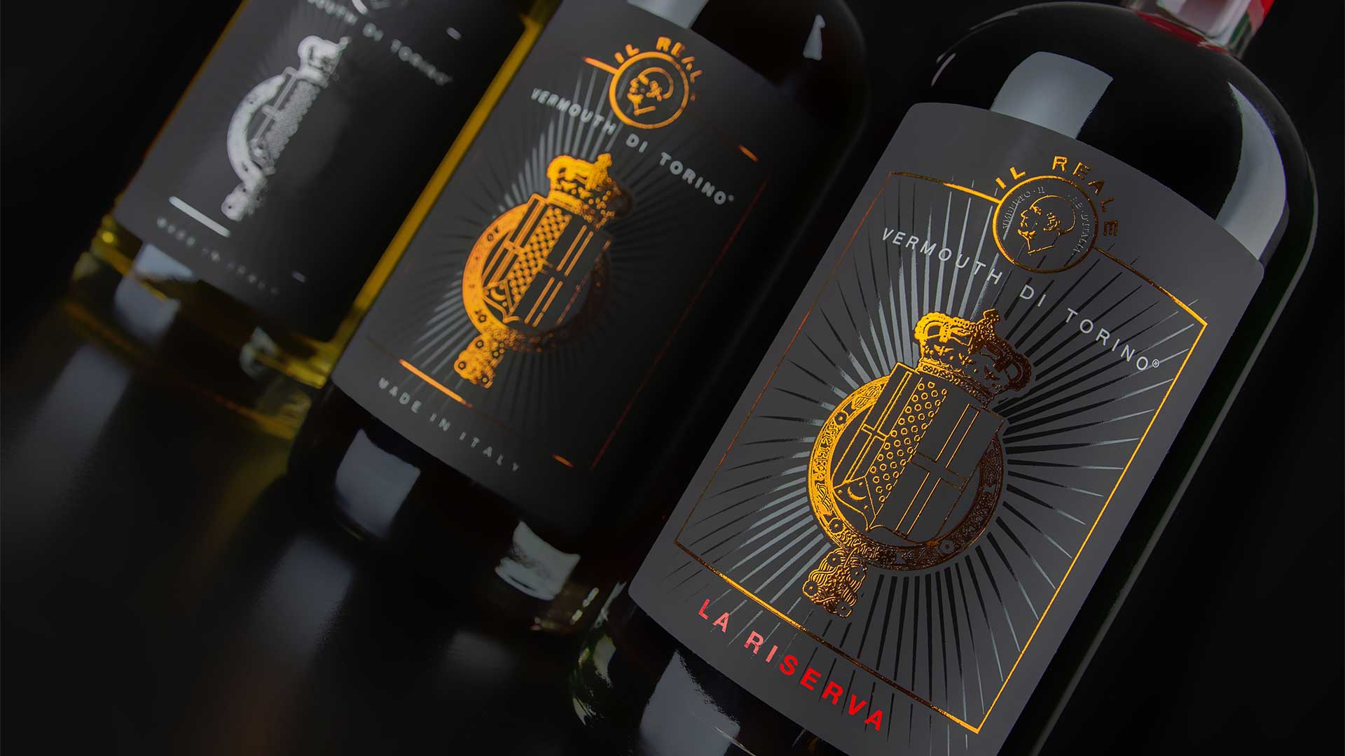 etichette vermouth di torino il reale