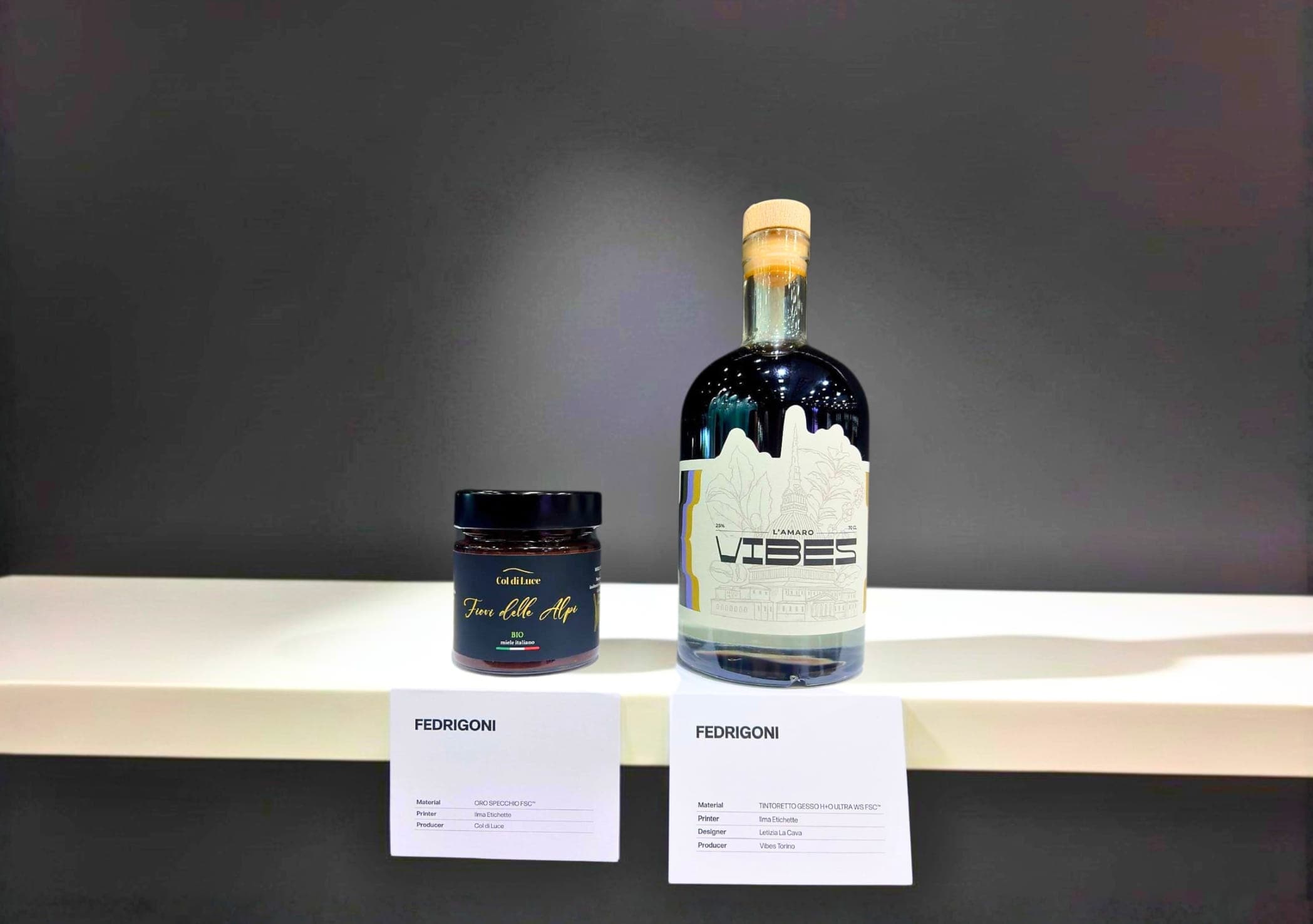 Etichette Ilma per Fedrigoni_ Packaging di lusso